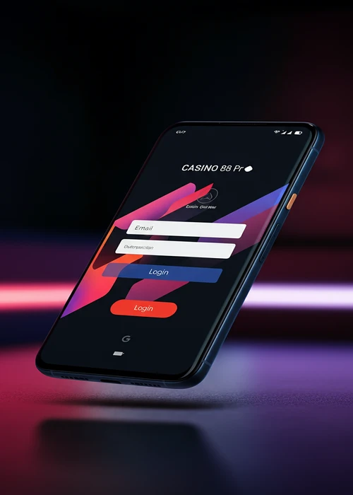 Interface de connexion sécurisée de Casino Extra affichant les champs d'e-mail et mot de passe, avec le logo emblématique du casino